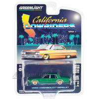 63050F-GRL CHEVROLET Impala 1985 Bright Green Metallic, 1:64